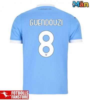 Lazio Matteo Guendouzi #8 Hemmatröja 2025-26 Kortärmad